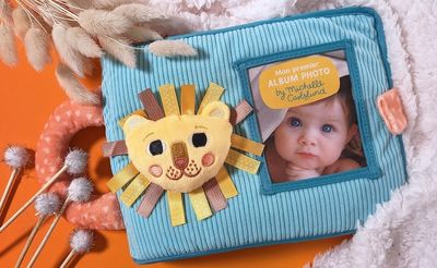 Livre photo en tissu pour bébé